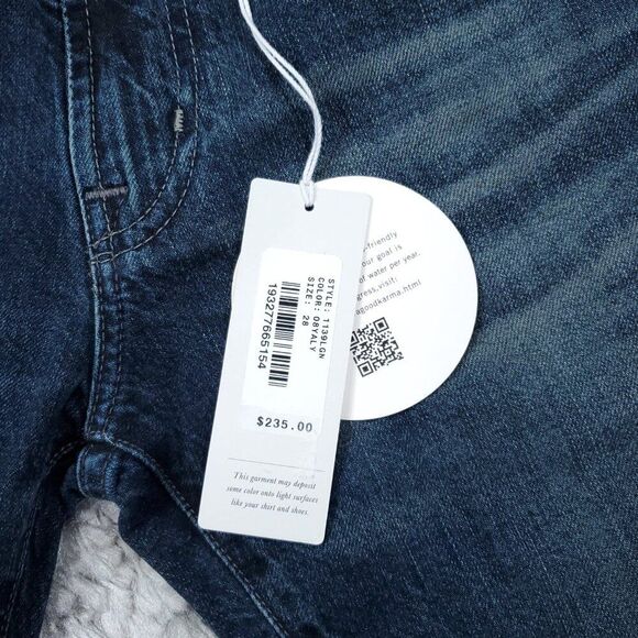 Ag Jeans Dylan Slim Skinny Jean Dark Wash Blue Men's Size 28 8 Years Ally - Picture 6 of 8